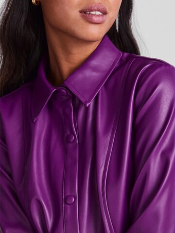 PIECES Shirt Dress 'Anette' in Purple