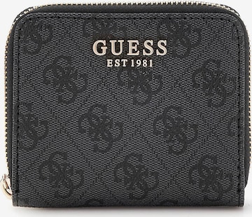 GUESS Portemonnaie 'Laurel' in Grau: Vorderseite