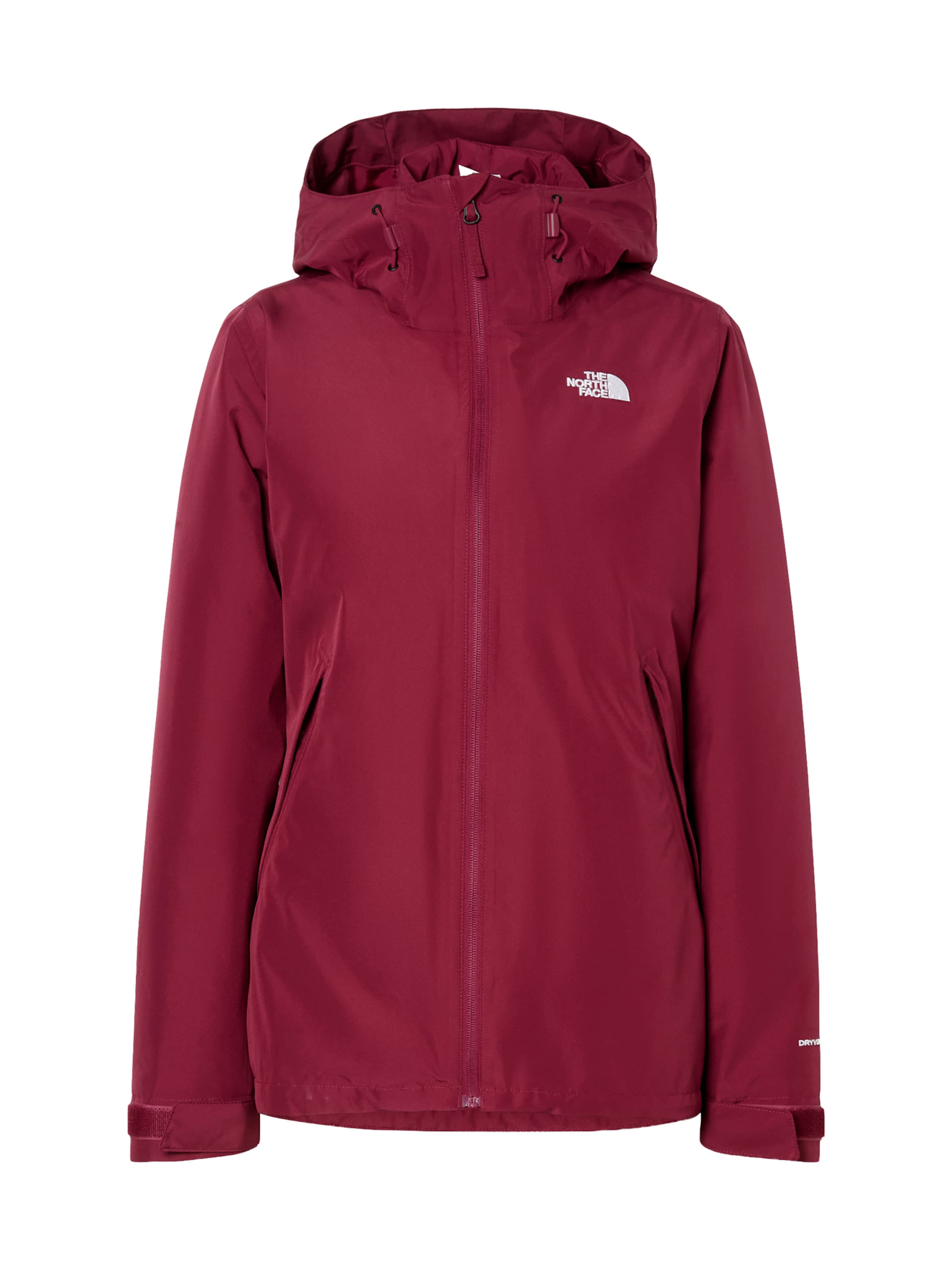 THE NORTH FACE Outdoorová bunda 'CARTO MONO TRICLIMATE' – červená: přední strana