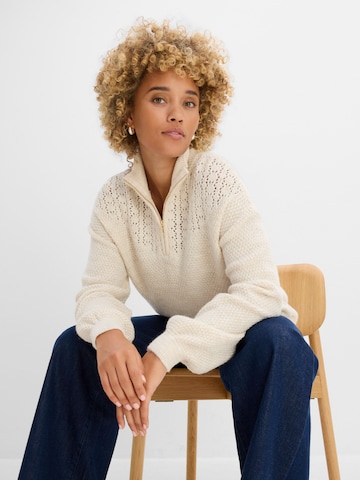 bonprix Pullover in Beige