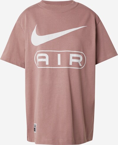 Nike Sportswear Oversized shirt 'Air' in de kleur Mauve / Wit, Productweergave