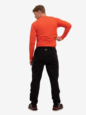 Regular Pantalon outdoor 'Maivala' Rukka en noir