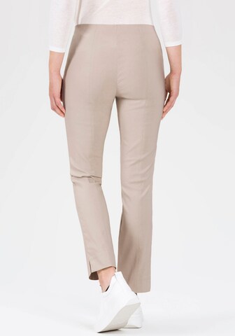 STEHMANN Slim fit Pants 'Ina' in Beige