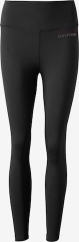 SUPERREBEL® GEAR Skinny Leggings 'KATHERINE_' in Schwarz: Vorderseite