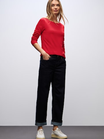 STREET ONE Shirt 'New Lanea' in Rood
