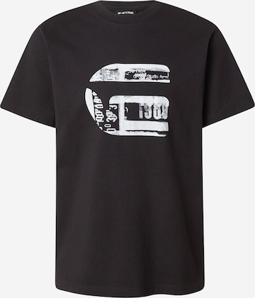 G-STAR T-Shirt in Schwarz: Vorderseite