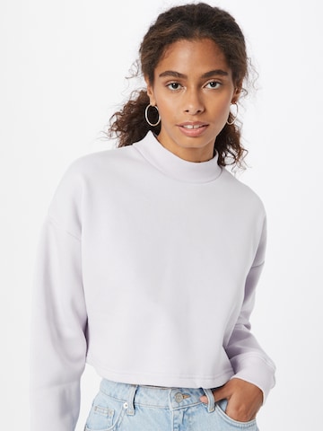 Urban Classics Sweatshirt i lilla