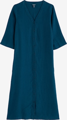 Rochie de la Seasalt Cornwall pe albastru: față