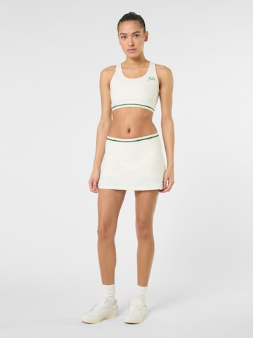 FILA - Falda 'LUNATA fitted graphic taped tennis skort' en blanco