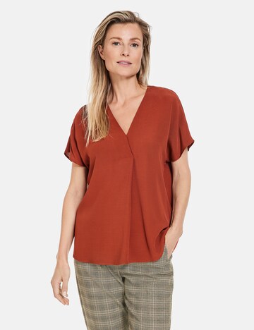 GERRY WEBER Bluse in Rot: Vorderseite