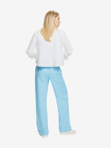 Wide Leg Pantalon ESPRIT en bleu
