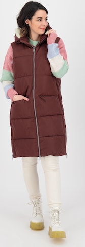 KILLTEC Vest 'GILMOUR' in Brown: front