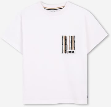 balta BOSS Marškinėliai: priekis