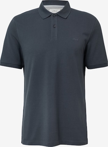 s.Oliver Poloshirt in Grau: Vorderseite