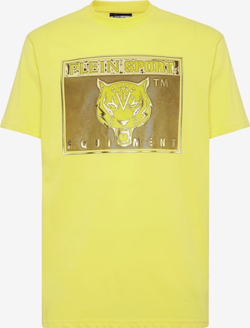 Plein Sport Shirt in Yellow: front