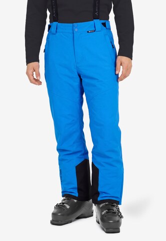 Whistler Regular Sports trousers 'Drizzle' in Blue: front