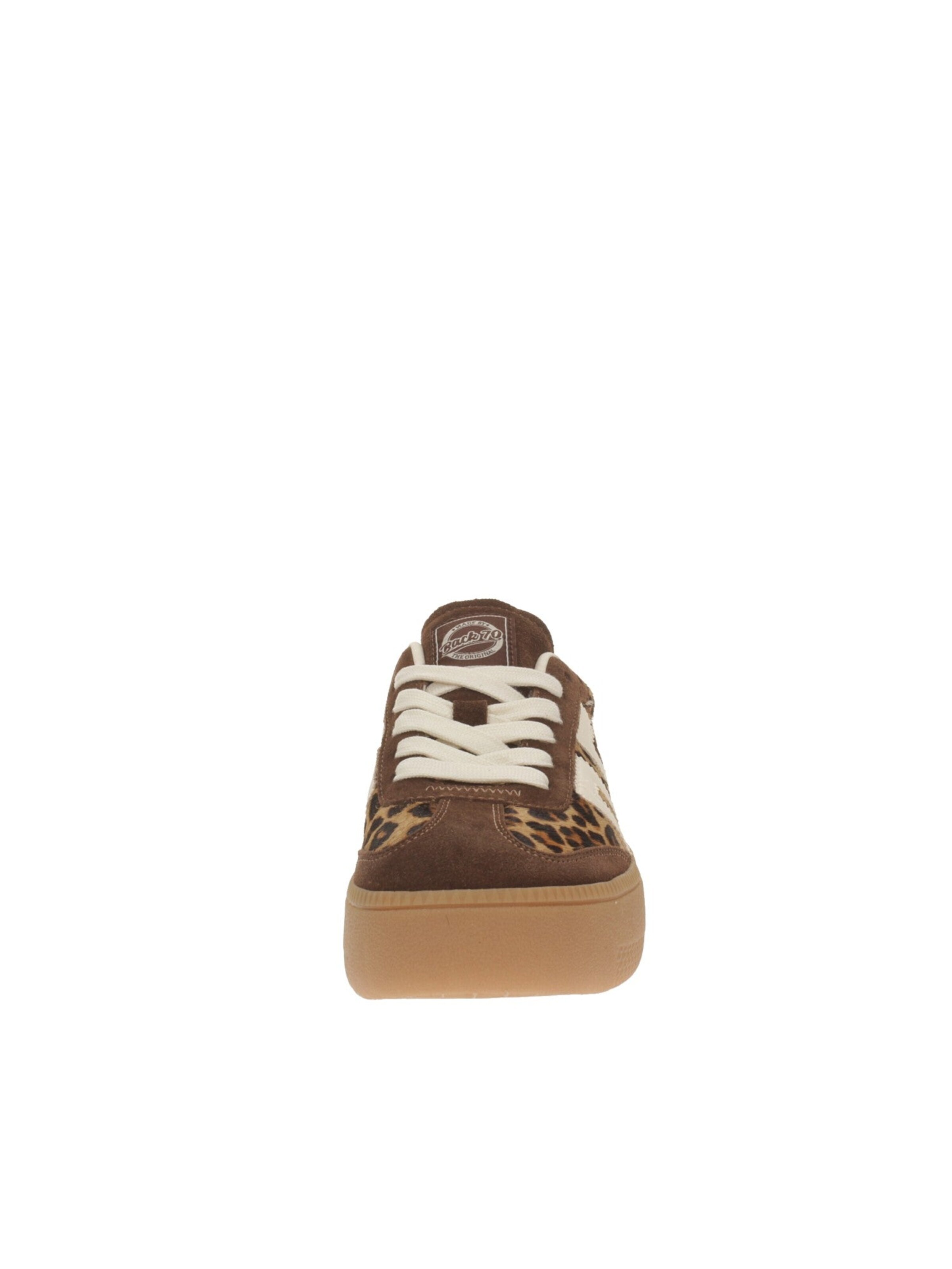 Sneaker bassa 'Back70 Sneakers XXL Fur Leo' di BACK 70 in marrone