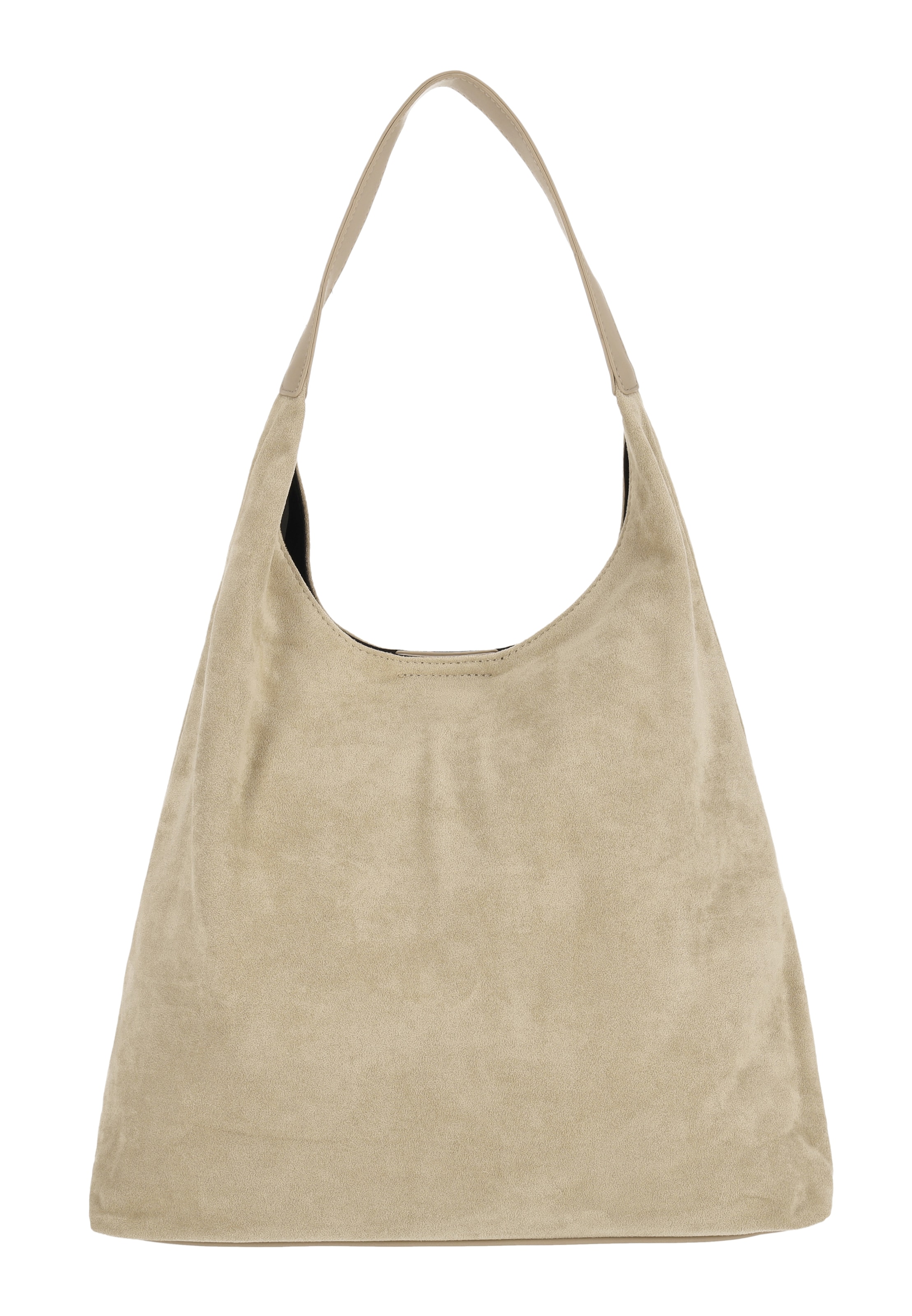 Usha - Mala de ombro em bege: frente