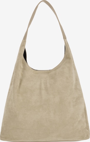 Usha - Mala de ombro em bege: frente