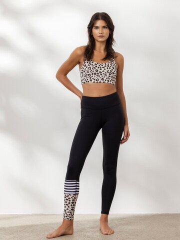 Hey Honey Leggings 'Surf Style' in Beige: Vorderseite