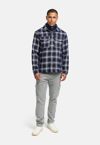 INDICODE JEANS Übergangsjacke in Blau