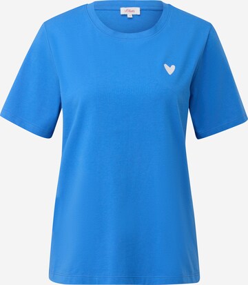 s.Oliver Shirt in Blue: front