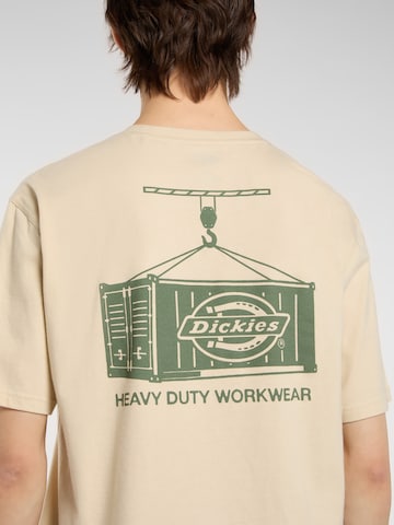 DICKIES Póló 'Apison' - bézs