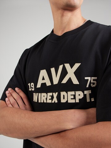 Avirex Shirt 'Field' in Zwart
