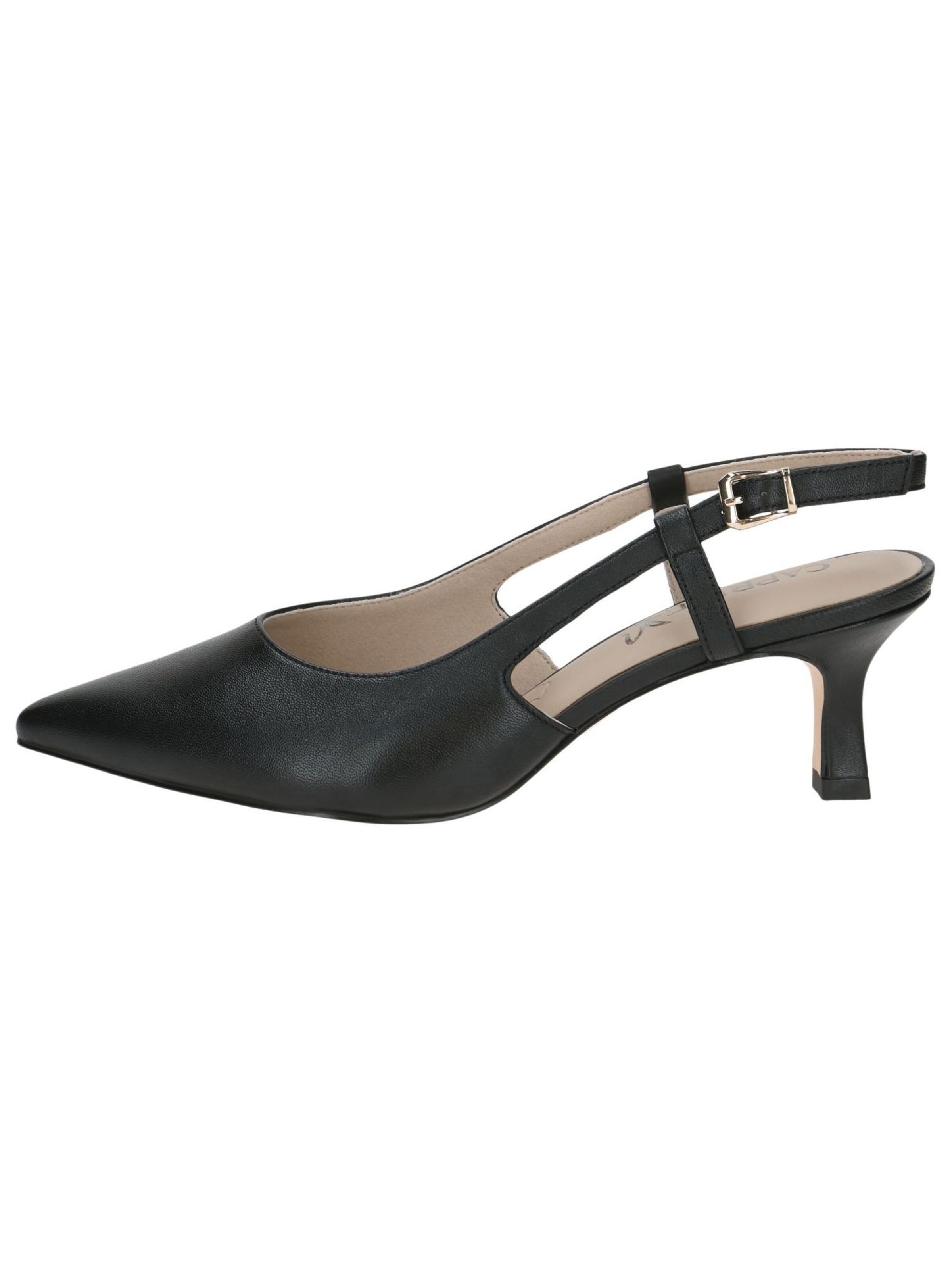 CAPRICE Slingback Pumps in Black