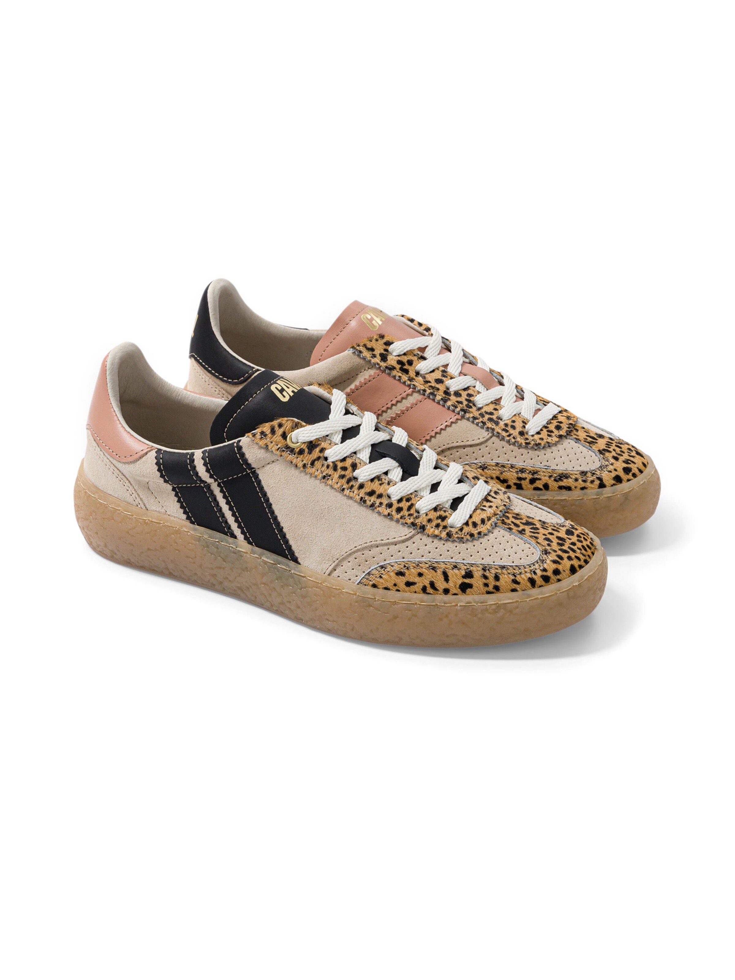 Caval Veterschoen ' HIGH PULSE ' in Beige: voorkant