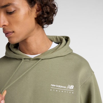 Sweat-shirt new balance en vert