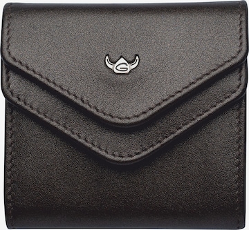 GOLDEN HEAD Wallet 'Valencia' in Black: front