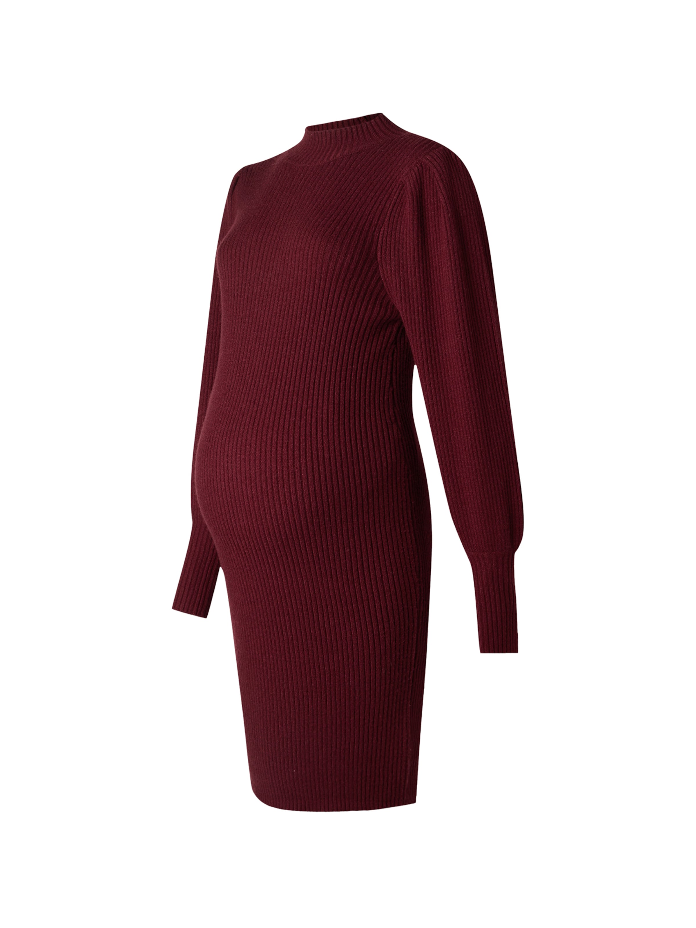 Only Maternity Knitted dress 'OLMKatia' in Red: front