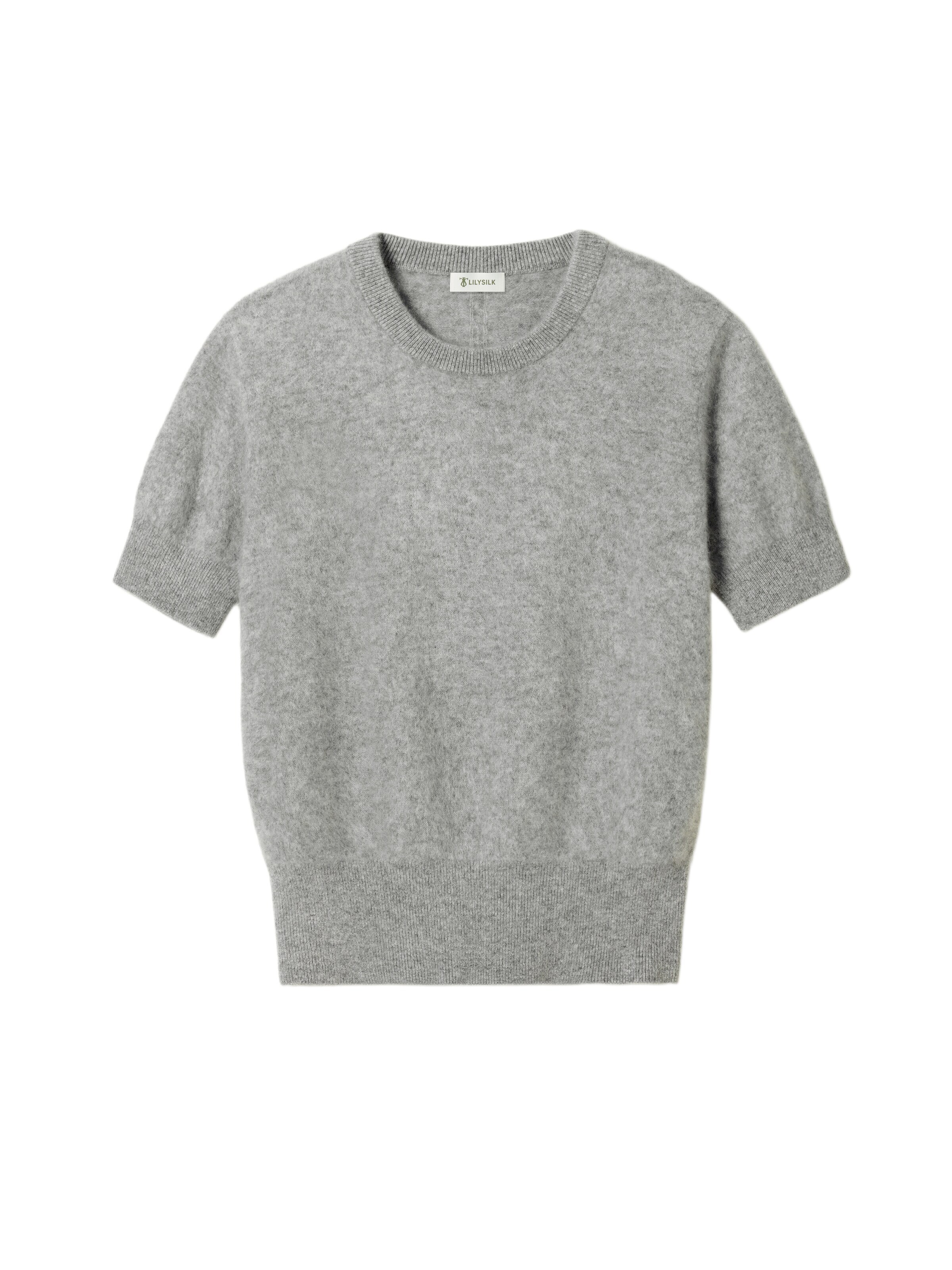 Lilysilk Sweater in XS in Basalt grey, Item view