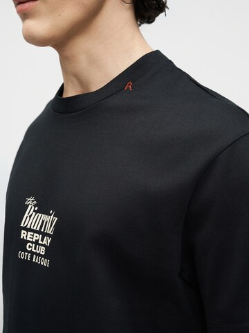 REPLAY Shirt in Black
