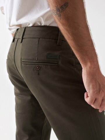 Coupe slim Pantalon chino 'S-Activ' Salsa Jeans en vert
