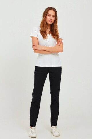 Oxmo Loose fit Chino Pants 'CHILLI' in Black