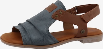 mėlyna MUSTANG Sandalai: priekis