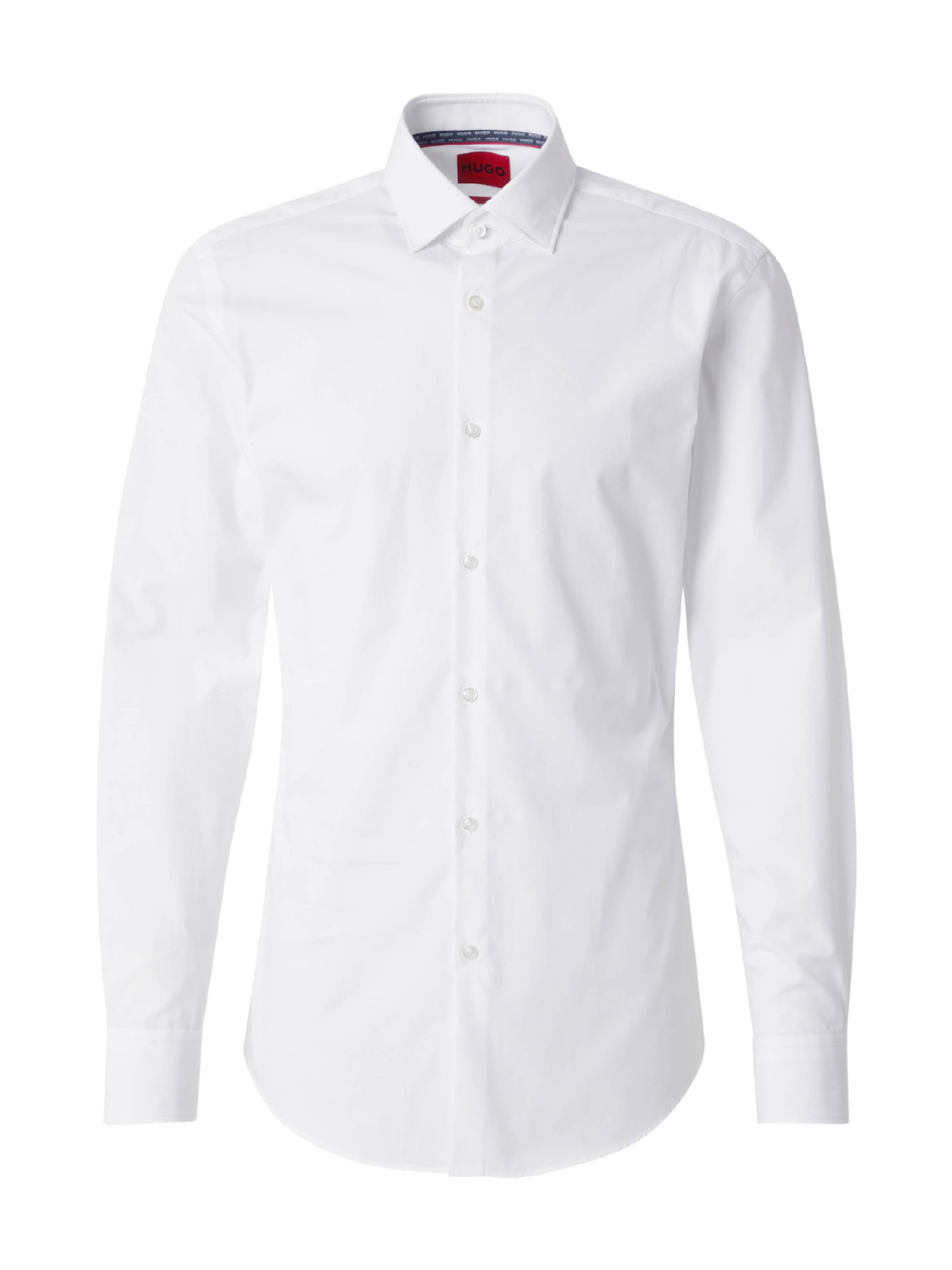 HUGO Regular fit Πουκάμισο 'Koey' σε λευκό: μπροστά