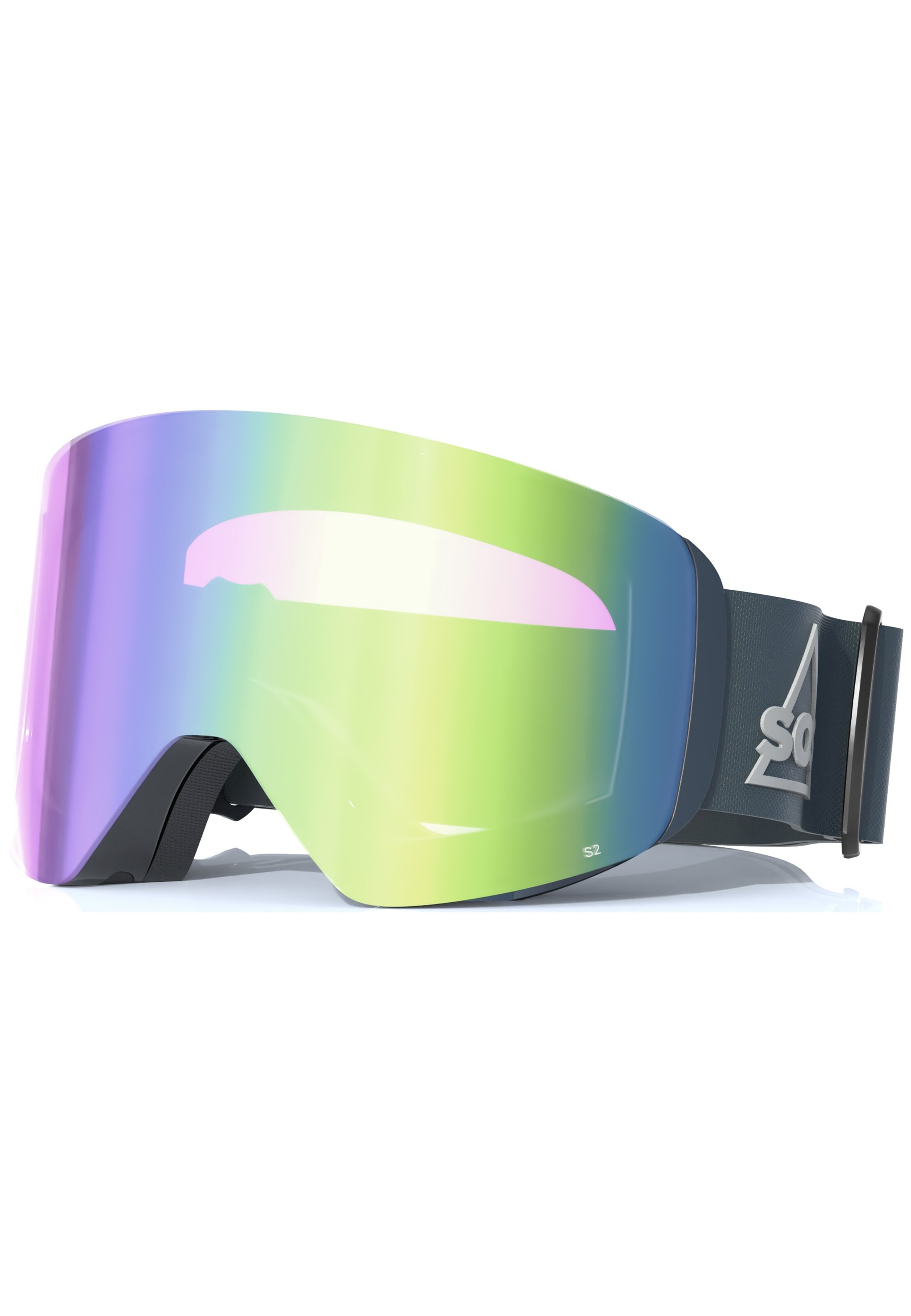 SOS Sports glasses 'Seven Springs' in Black: front