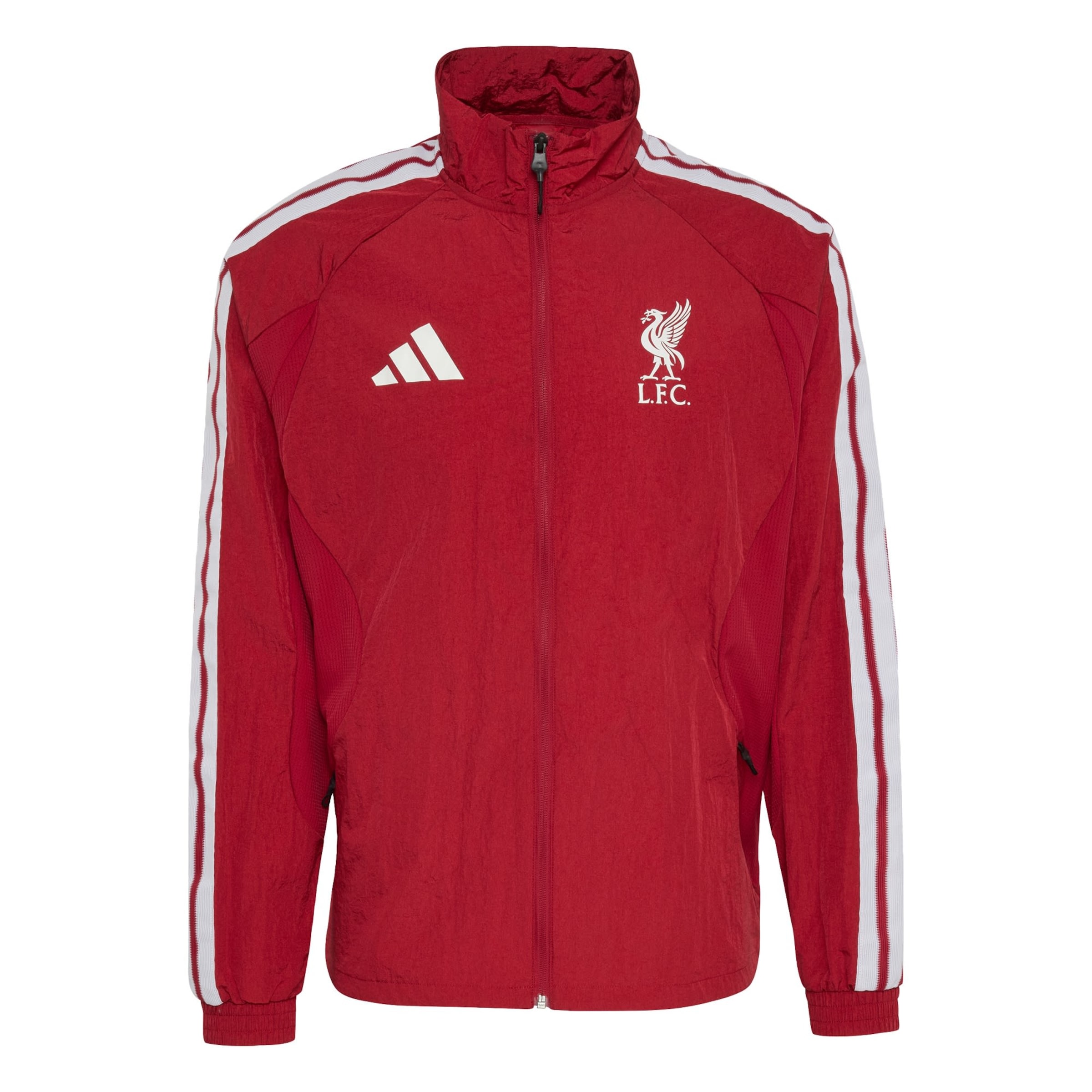 ADIDAS PERFORMANCE - Casaco de treino 'FC Liverpool Anthem' em vermelho: frente