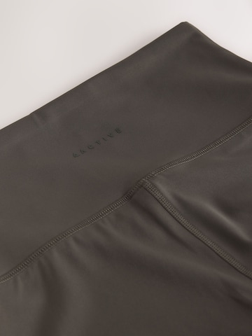 Next Skinny Sportovní kalhoty 'Active Power' – zelená
