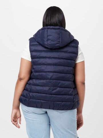 ONLY Carmakoma Vest 'Tahoe' in Blue