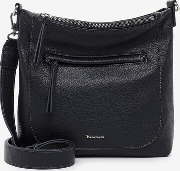 TAMARIS Crossbody Bag 'Anuschka' in Black: front