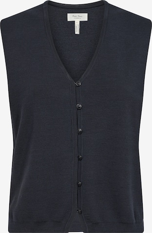 Gilet 'Natika' Part Two en bleu : devant