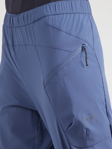 ICEPEAK Ohlapna forma Outdoor hlače 'BLISS' | modra barva