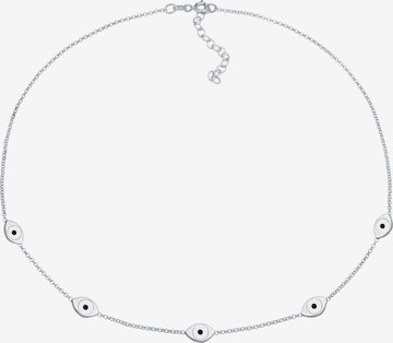 ELLI Halskette Choker, Evil Eye in Schwarz