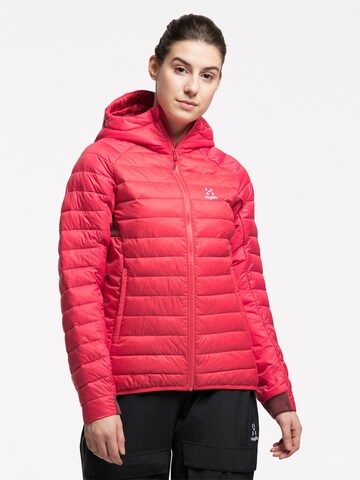 Haglöfs Outdoorjacke 'Spire Mimic' in Rot: predná strana