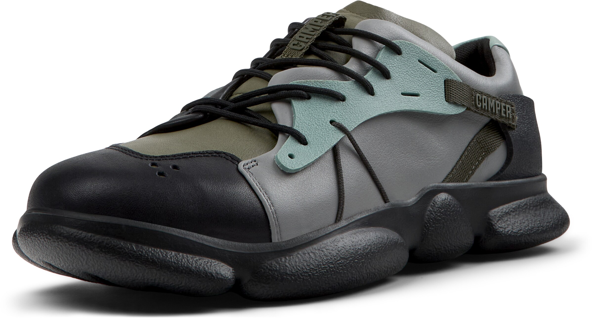 Baskets basses 'Karst' CAMPER en gris : devant