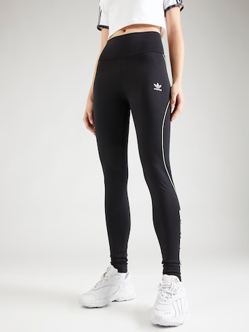 ADIDAS ORIGINALS Skinny Leggings in Black: front